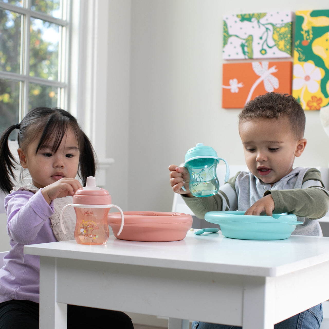Chicco - Copo de Aprendizagem 6M+ Rosa
