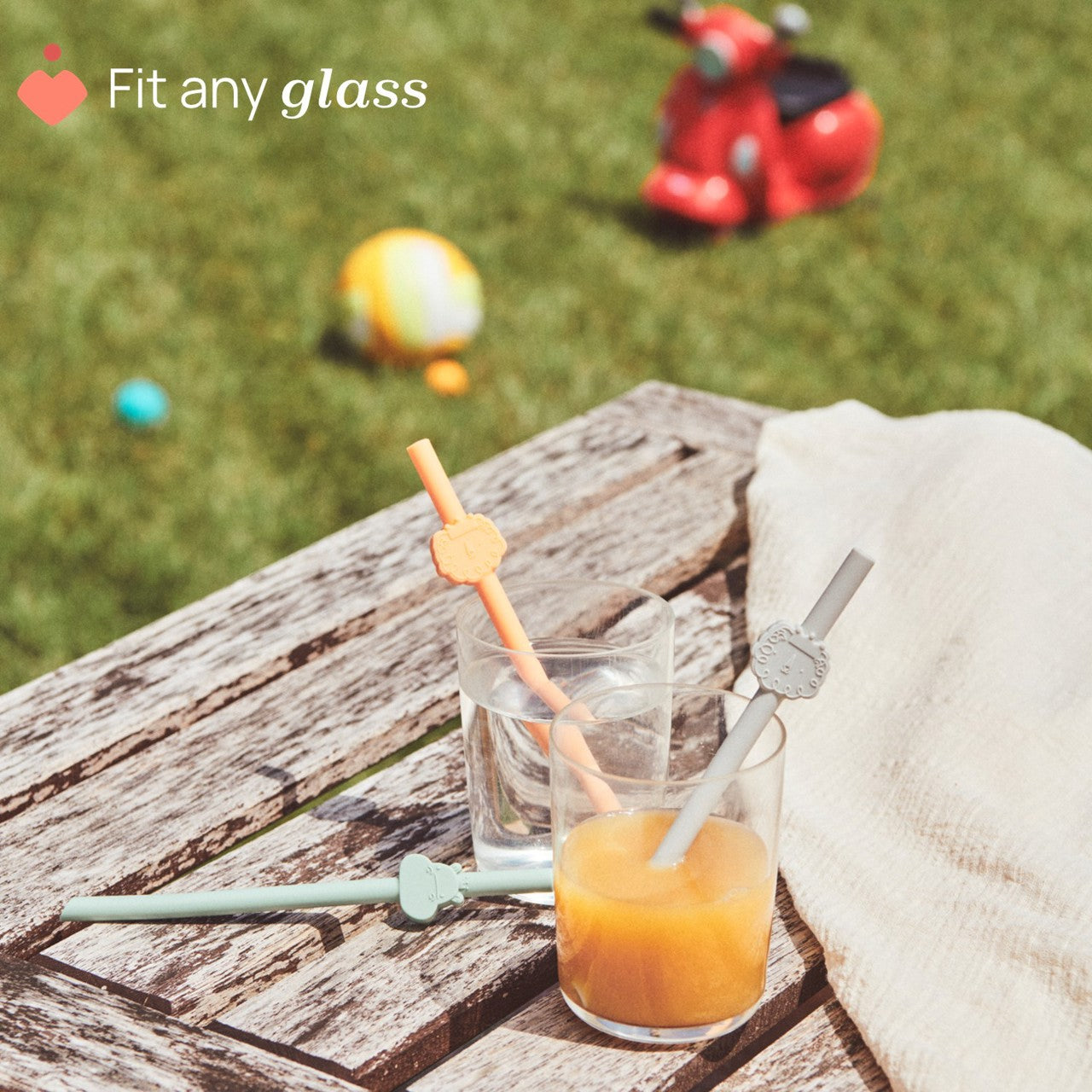 Chicco - Pack de 6 Palhinhas de Silicone