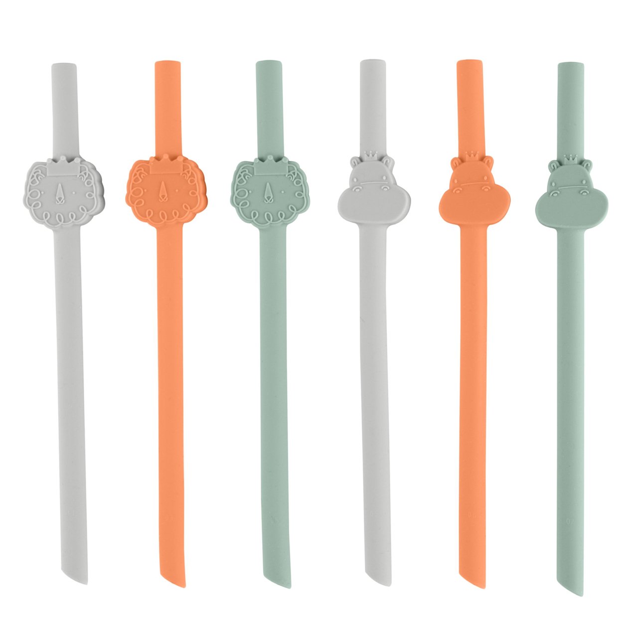 Chicco - Pack de 6 Palhinhas de Silicone