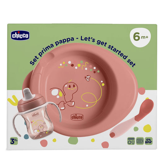 Chicco - Conjunto de Papa 6m+ Rosa