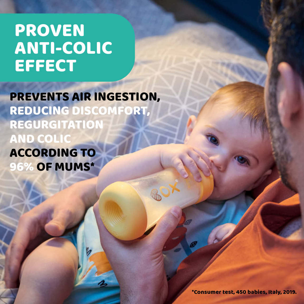 Biberão Perfect 5 300ml Fluxo Rápido Rosa