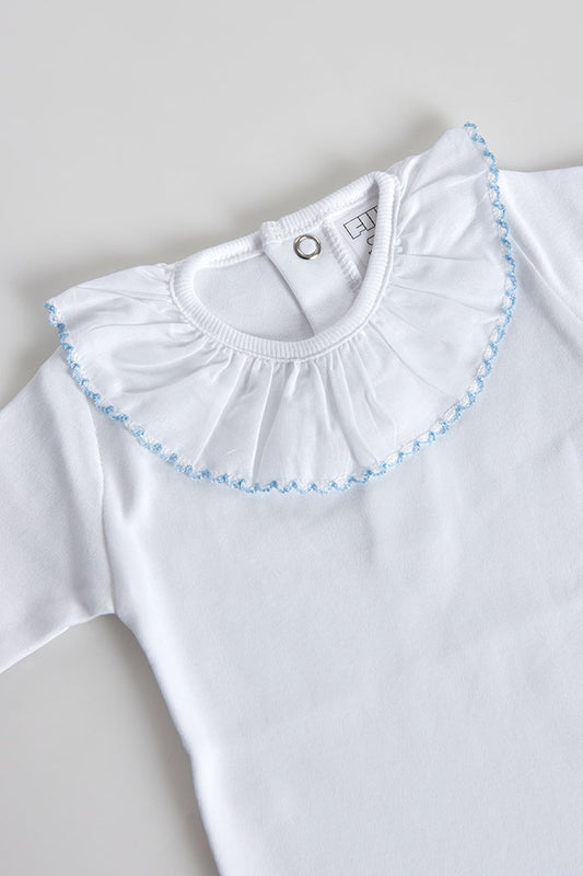 Body com Gola Folho Sem Carda – Manga Comprida