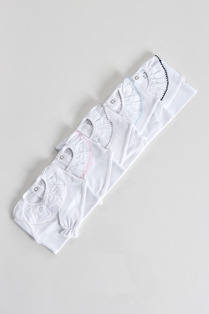 Body com Gola Folho Sem Carda – Manga Comprida