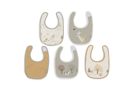 Jollien Babete Jersey Impermeável – Tiny Park – Pack de 5