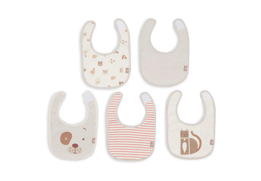 Jollien Babete Jersey Impermeável – Animal Friends – Pack de 5