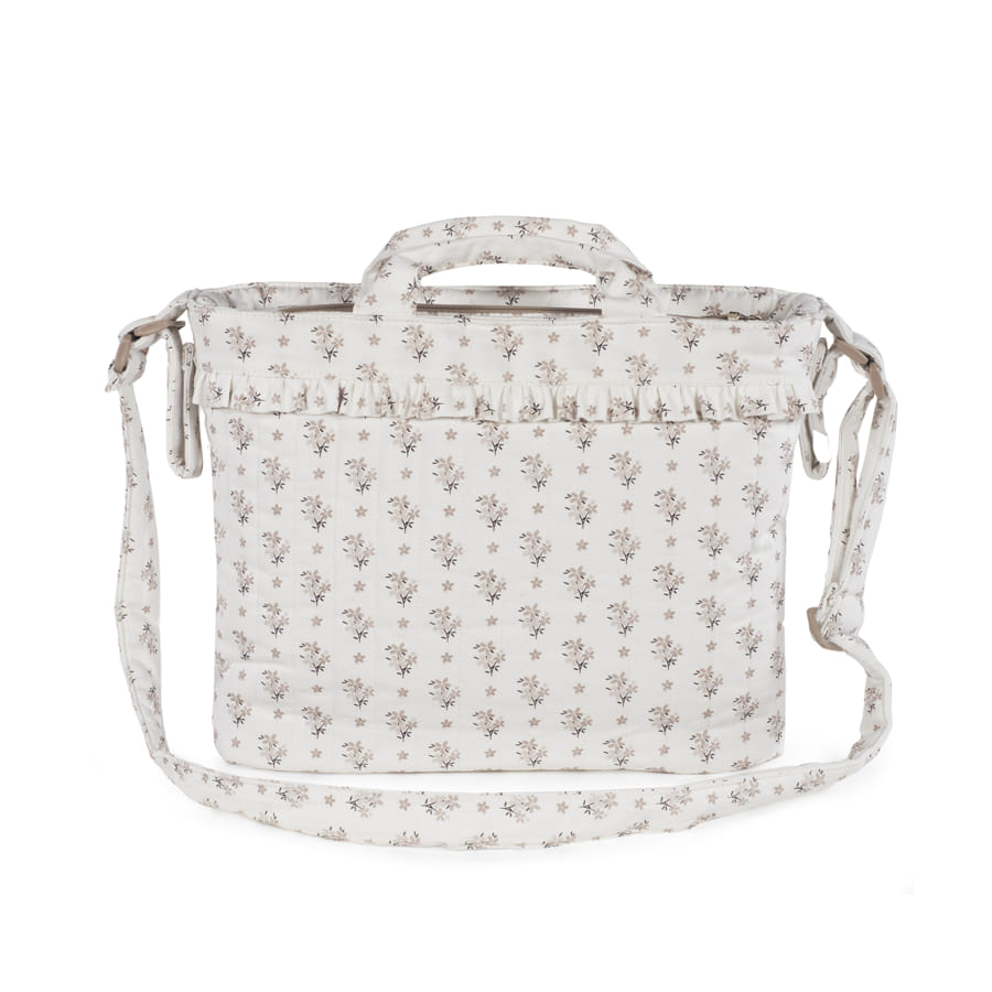 Bolsa Muda-Fraldas Botton Flowers