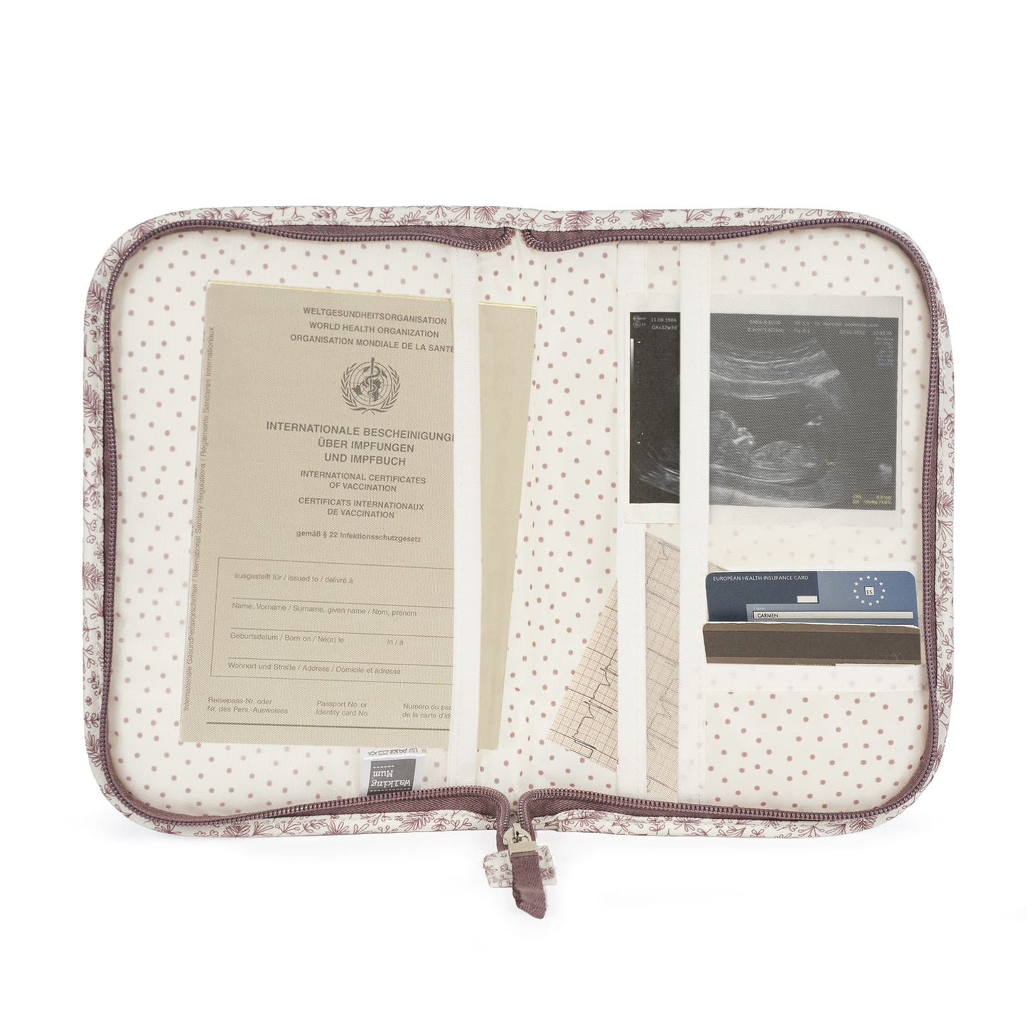 Walking Mum Porta-Documentos - Gala Cerise