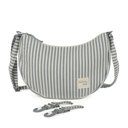 Walking Mum Bolsa Crossbody Góndola - Praliné Strips Matcha