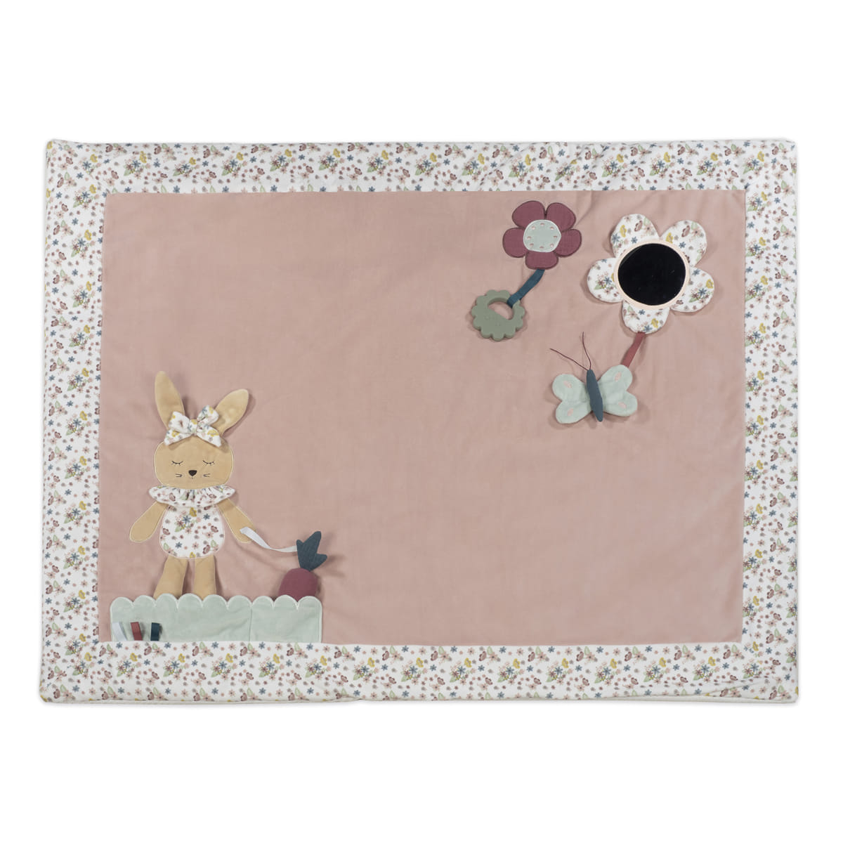 Manta de Atividades Coelho Rosa - Serengueti