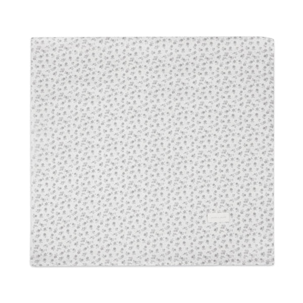 Pasito a Pasito Musselina - Little Bloom Flowers Gris