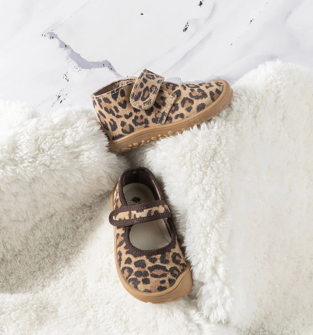 Sabrinas Victoria - Bosco Tira Bailarina Barefoot Couro Leopardo
