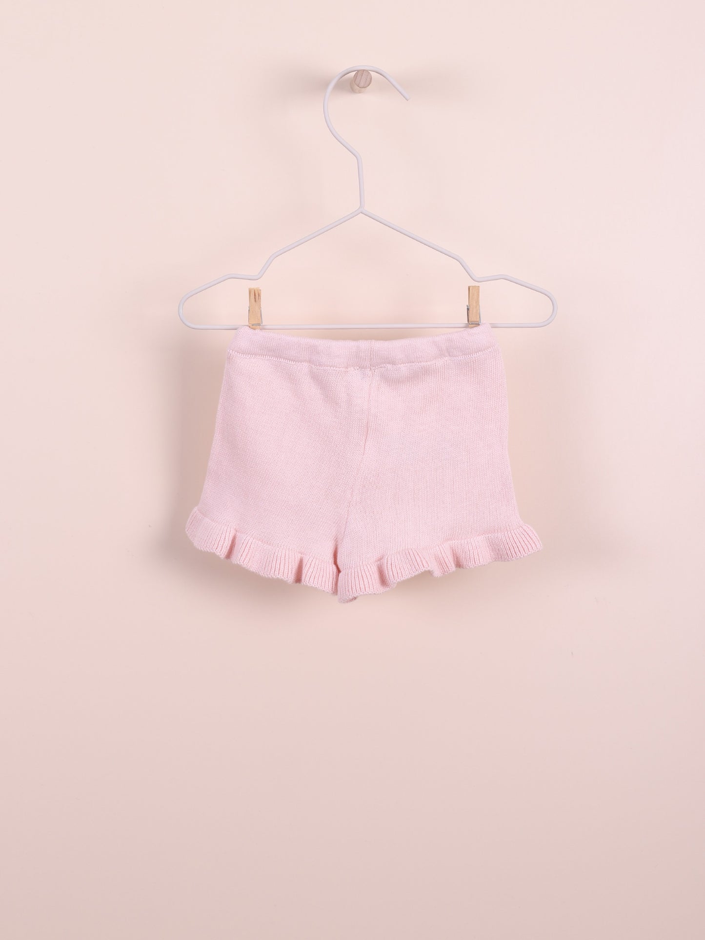 Calções com folhos nas pernas Rosa - BREEZE