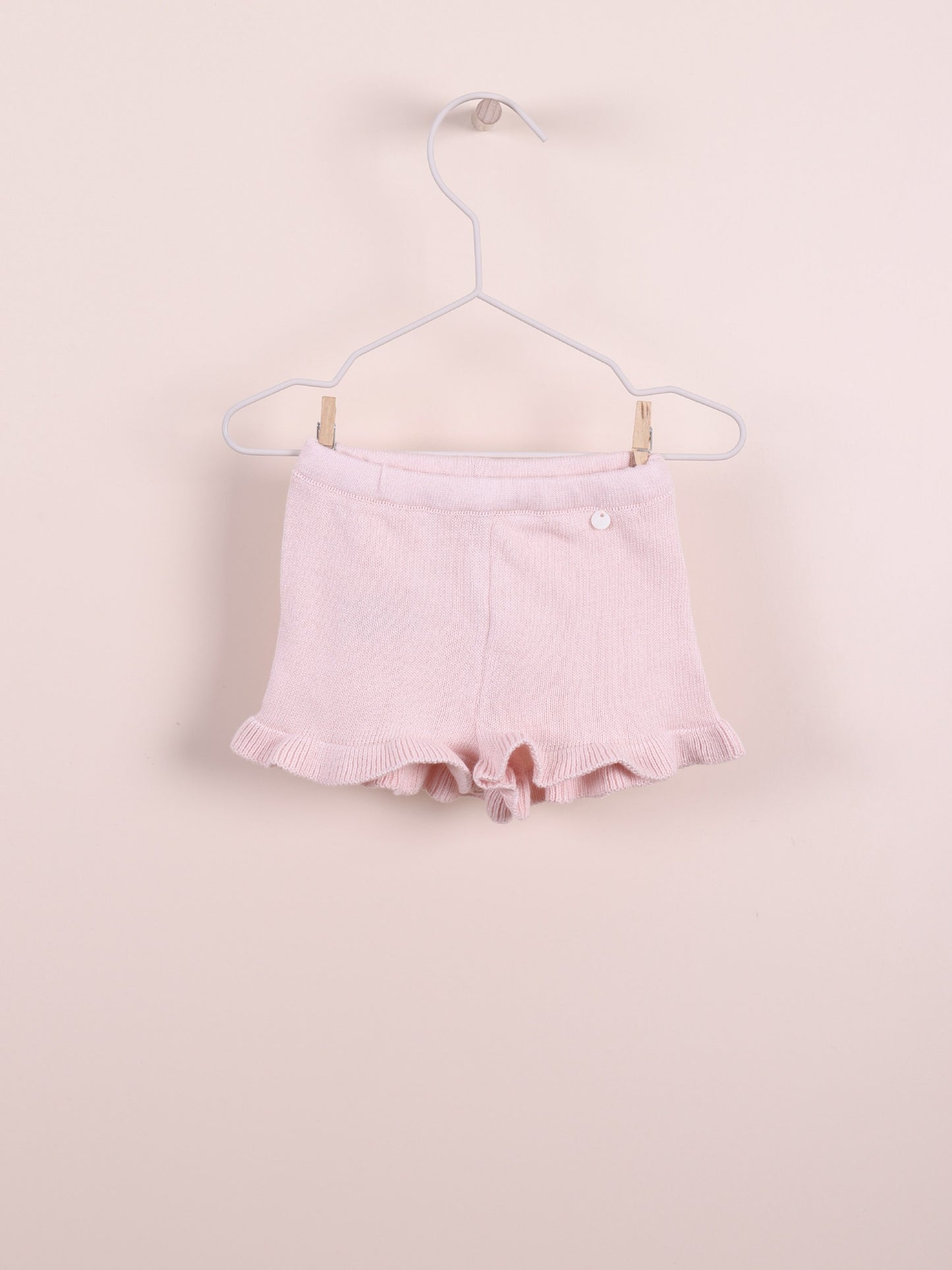 Calções com folhos nas pernas Rosa - BREEZE