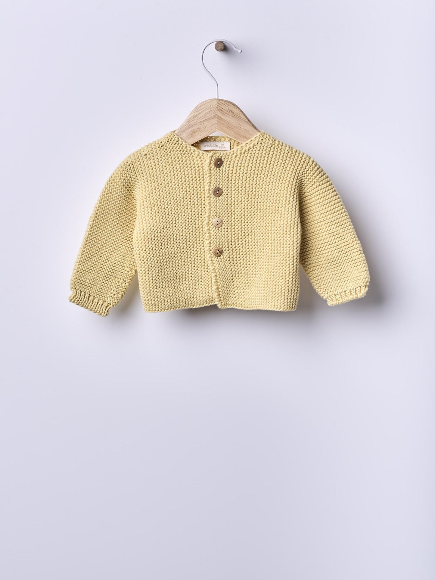 Casaco tricotado em algodão orgânico Sundress - SUMMER IN THE VILLAGE