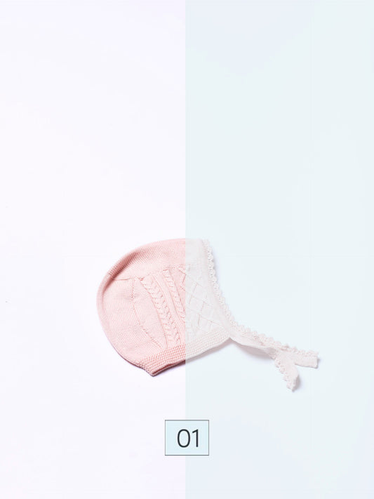 Wedoble - MY SWEET BABY 
Touca Tricotada em Algodão Orgânico Azul Bebé