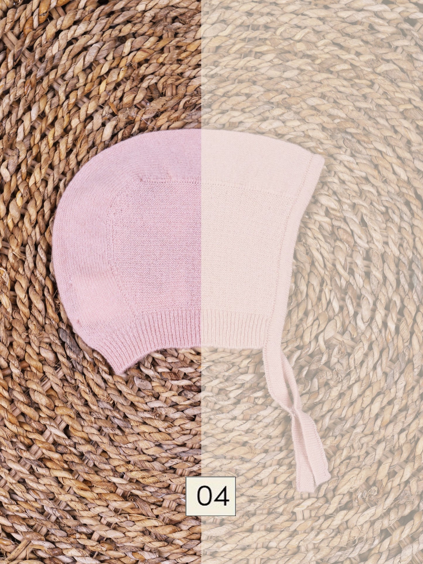 Wedoble - LITTLE LOVE
Touca tricotada em Lã Merino e Caxemira Bege