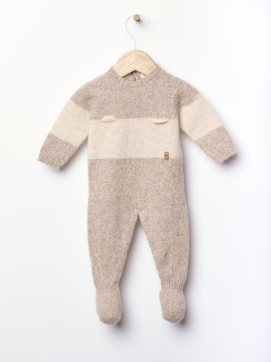 Wedoble - LITTLE TEDDY BEAR 
Babygrow com ursinho Tricotado em Lã Merino