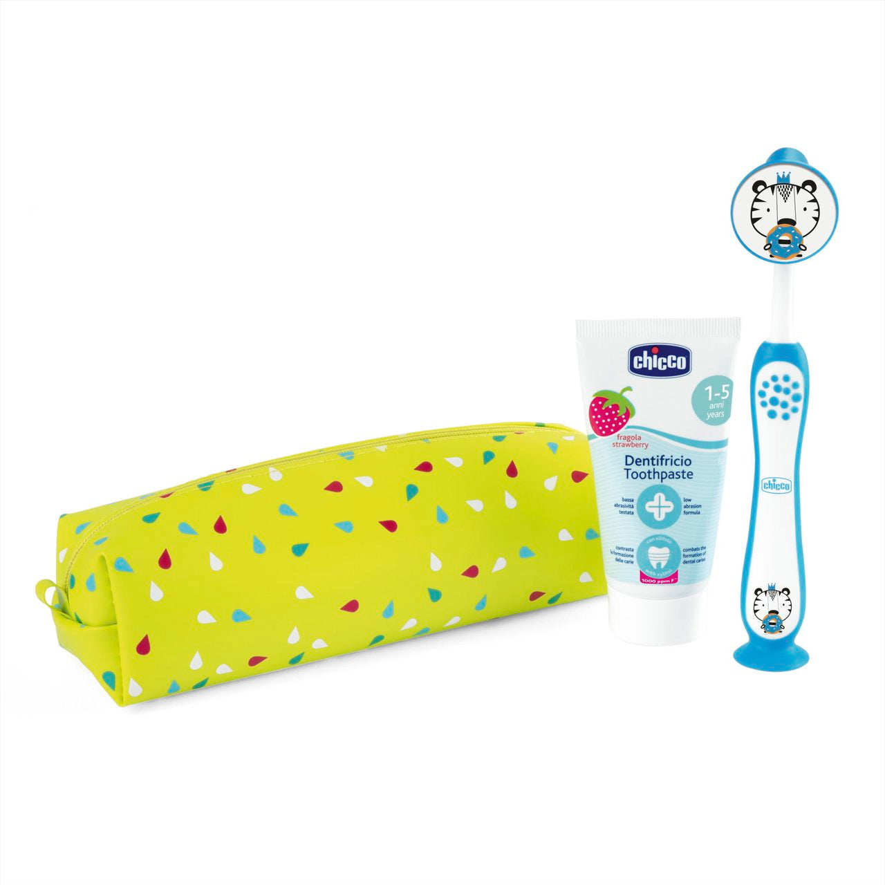 Conjunto de Escova de Dentes 3-6A + Pasta