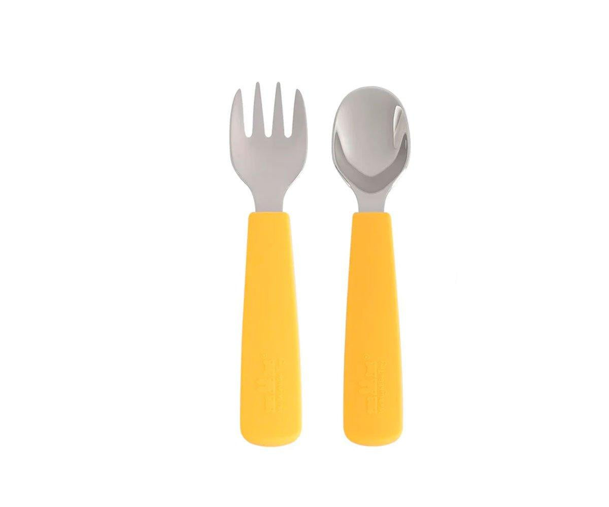 Conjunto de 2 Talheres Feedie Yellow