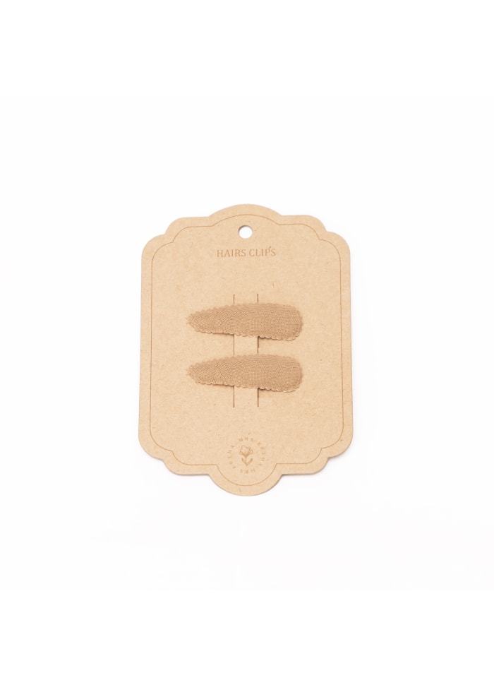 Pack 2 Ganchos para cabelo - Taupe