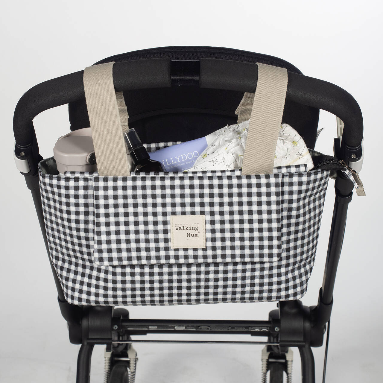 Bolsa Organizadora I Love Vichy -  Preta