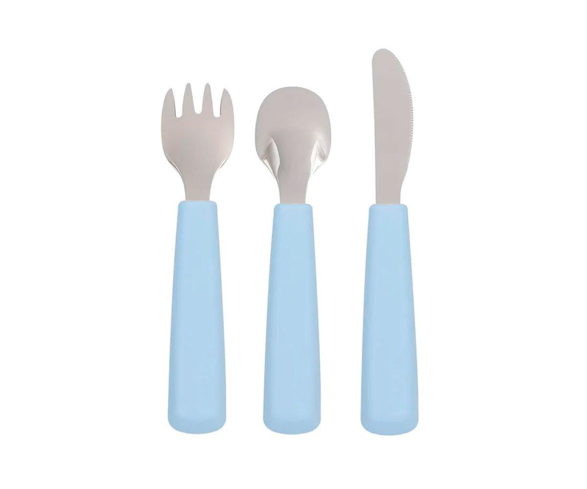 Conjunto de 3 Talheres Feedie Dusty Blue