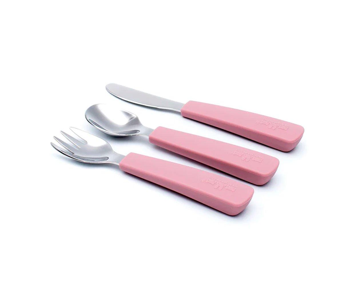 Conjunto de 3 Talheres Feedie Dusty Rose