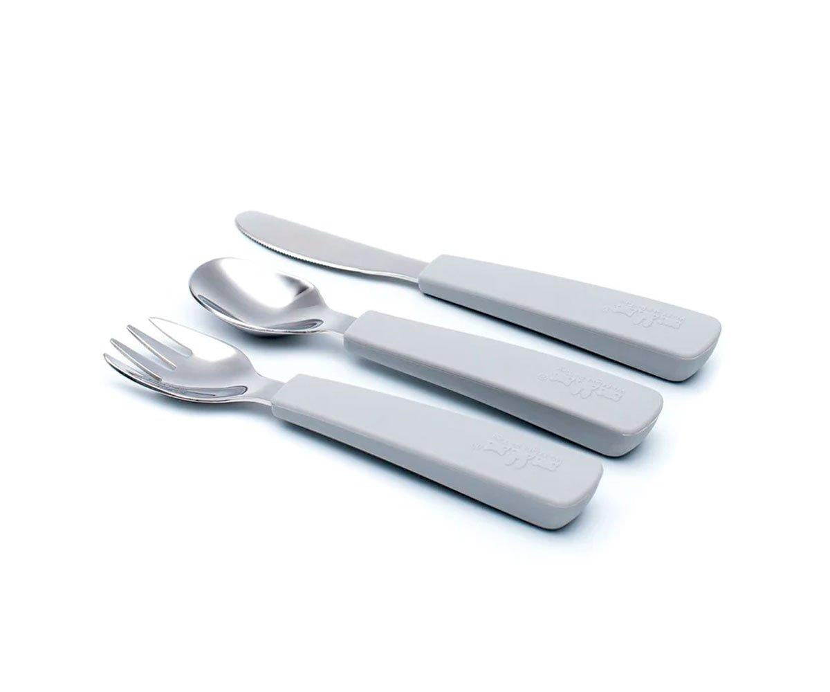 Conjunto de 3 Talheres Feedie Grey