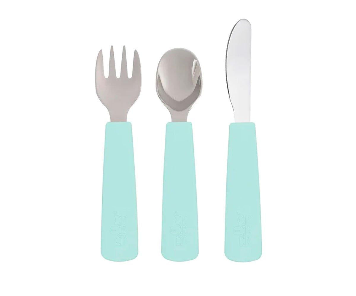 Conjunto de 3 Talheres Feedie Mint
