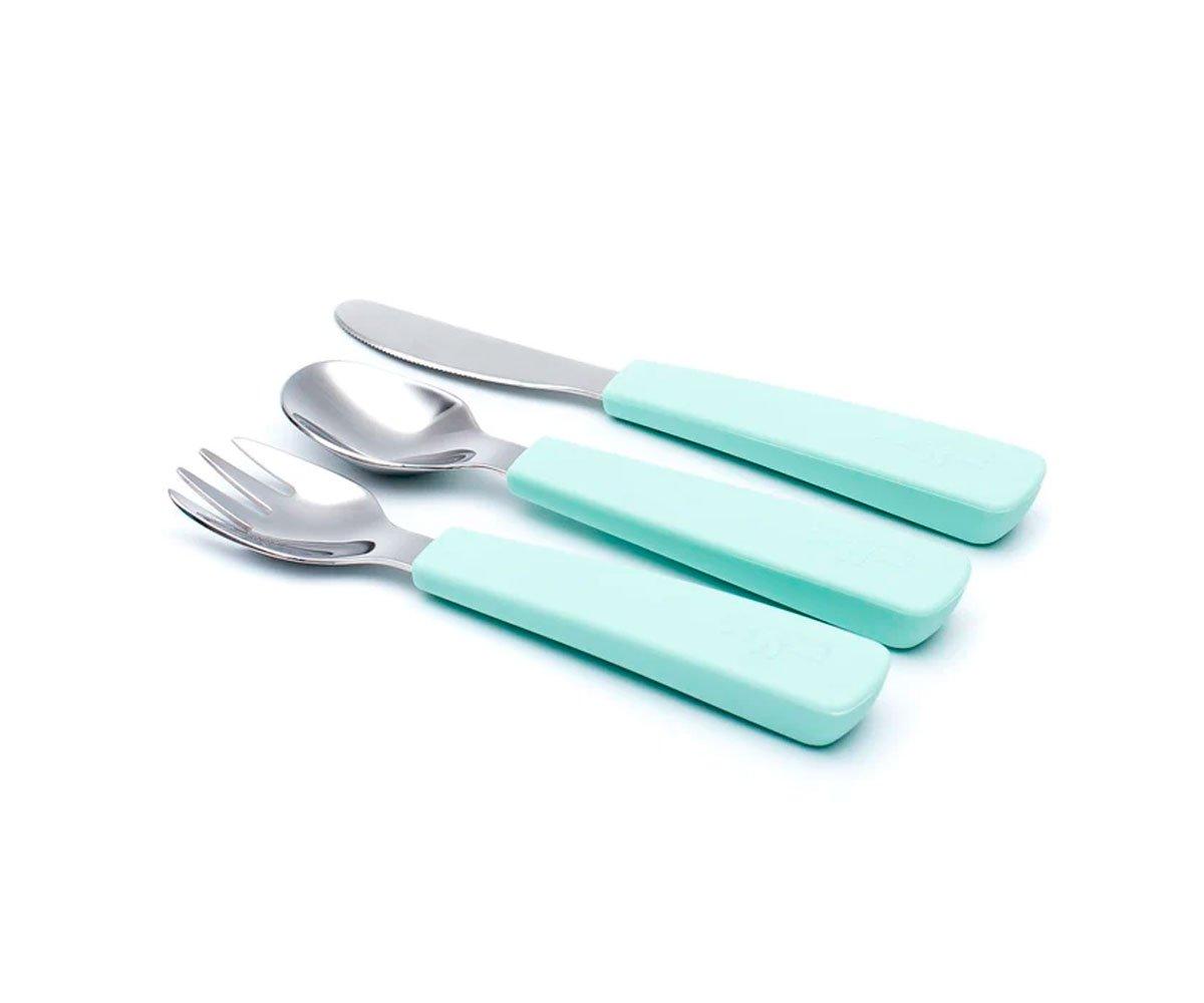 Conjunto de 3 Talheres Feedie Mint