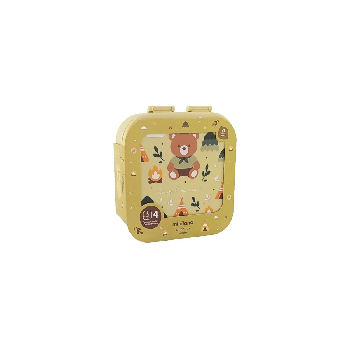Lancheira Infantil 1200ml Miniland - Explorer