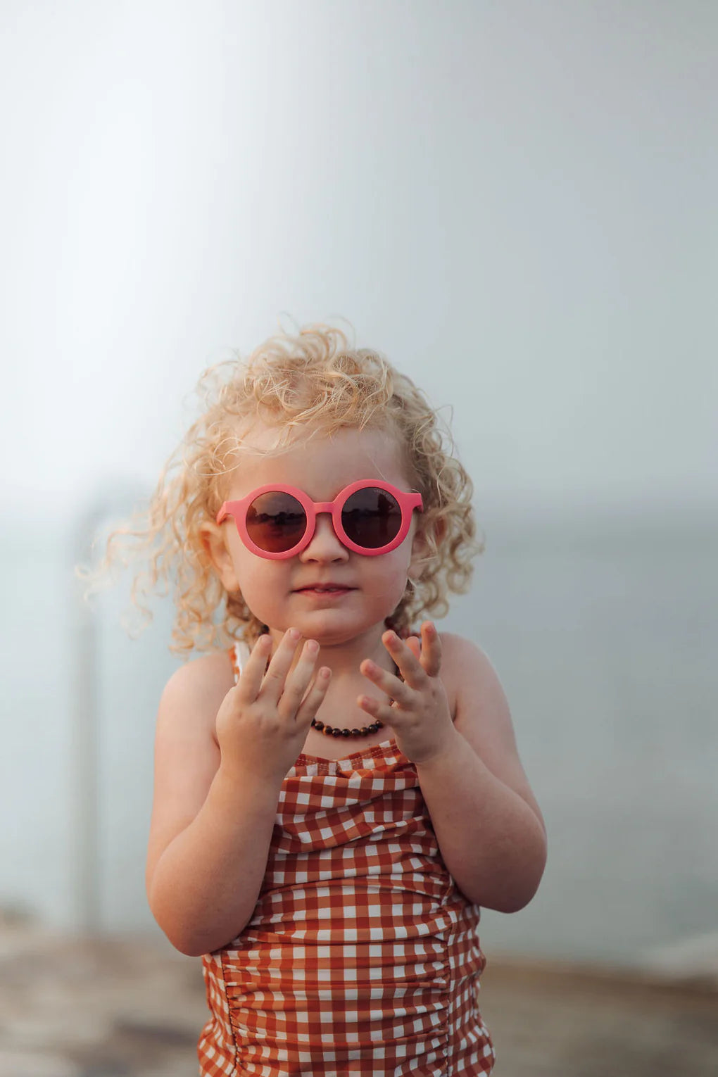 Óculos de sol flexíveis c/ lentes polarizadas - Bubble Gum
