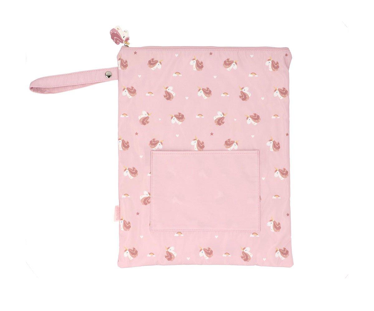 Bolsa Grande Impermeável Personalizável - Magical Unicorn