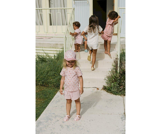 T-shirt Algodão Monnëka Strawberries