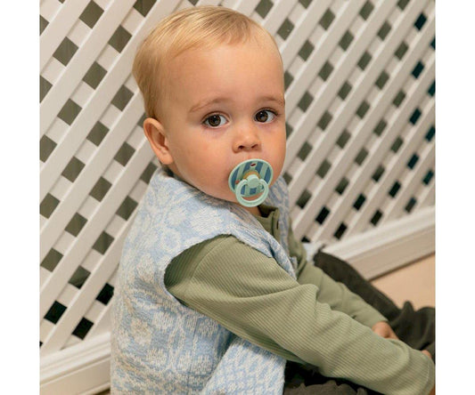 BIBS Studio Colour - Round Block Nordic Petrol Mint