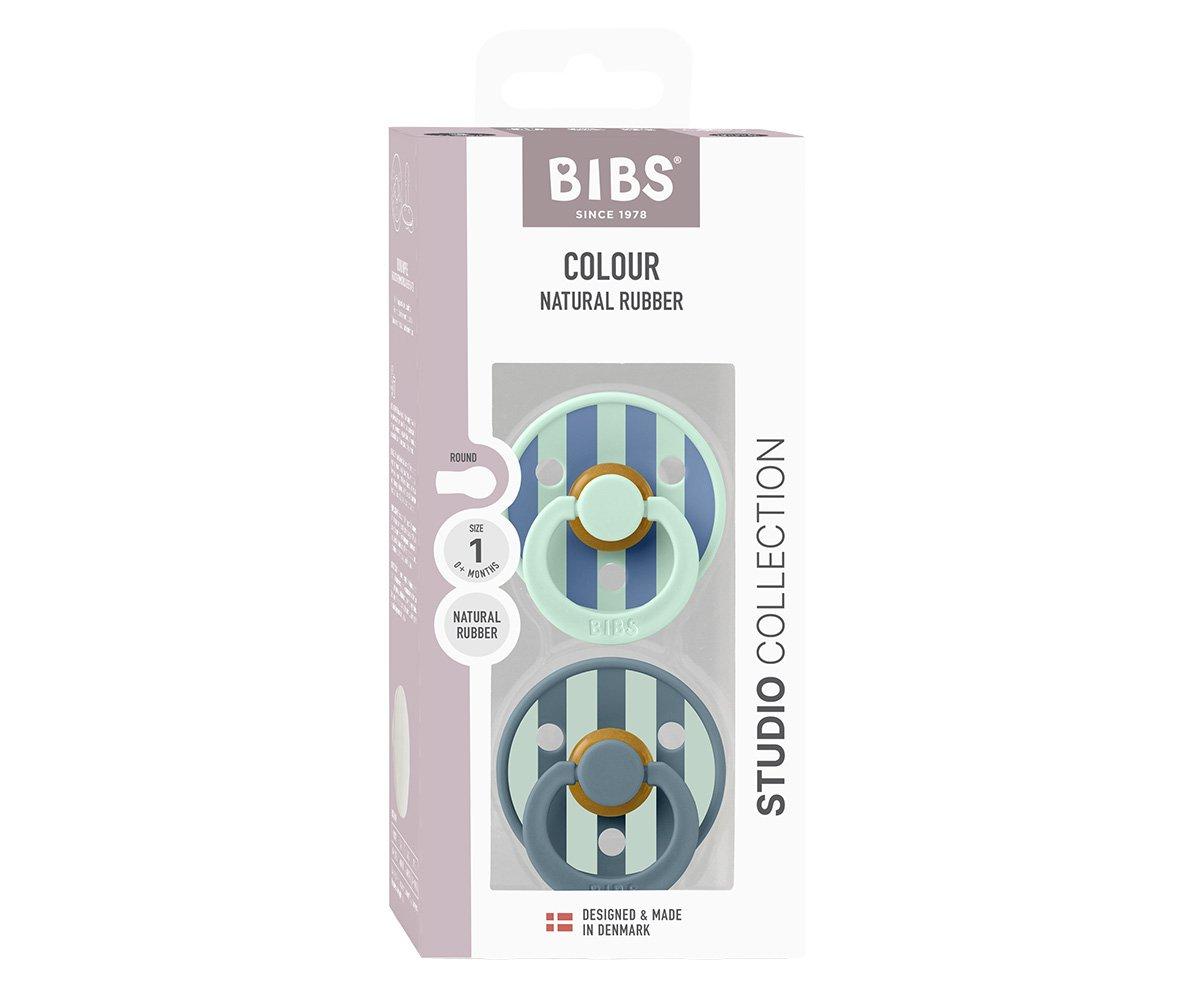 BIBS Studio Colour - Round Block Nordic Petrol Mint