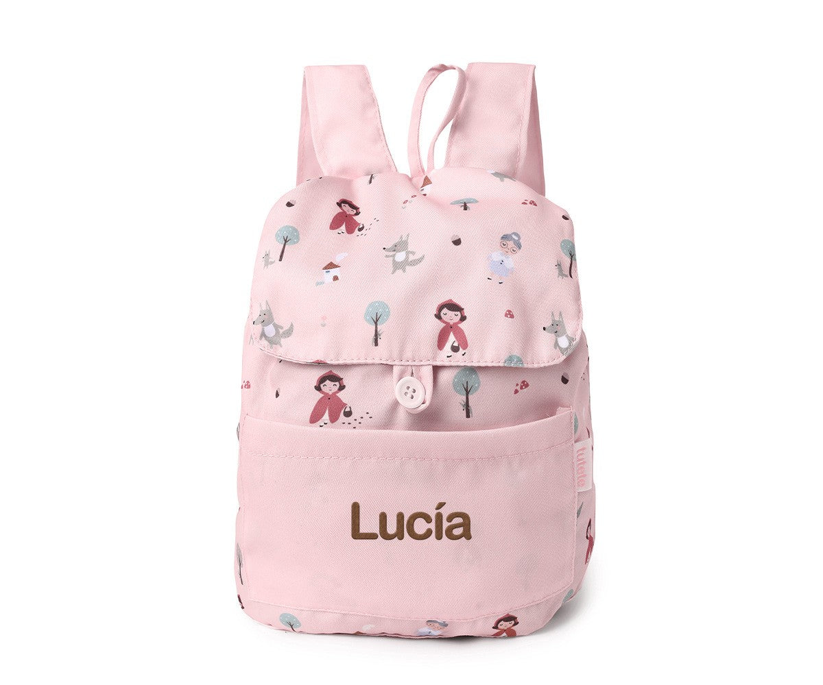 Mochila Pequena Tecido Personalizável Tutete - Little Red