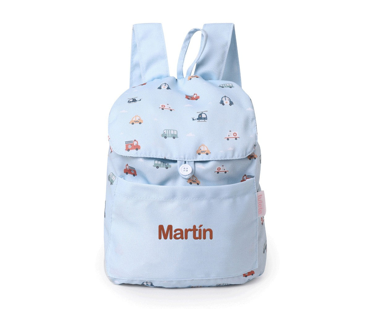 Mochila Pequena Tecido Personalizável Tutete - City Cars