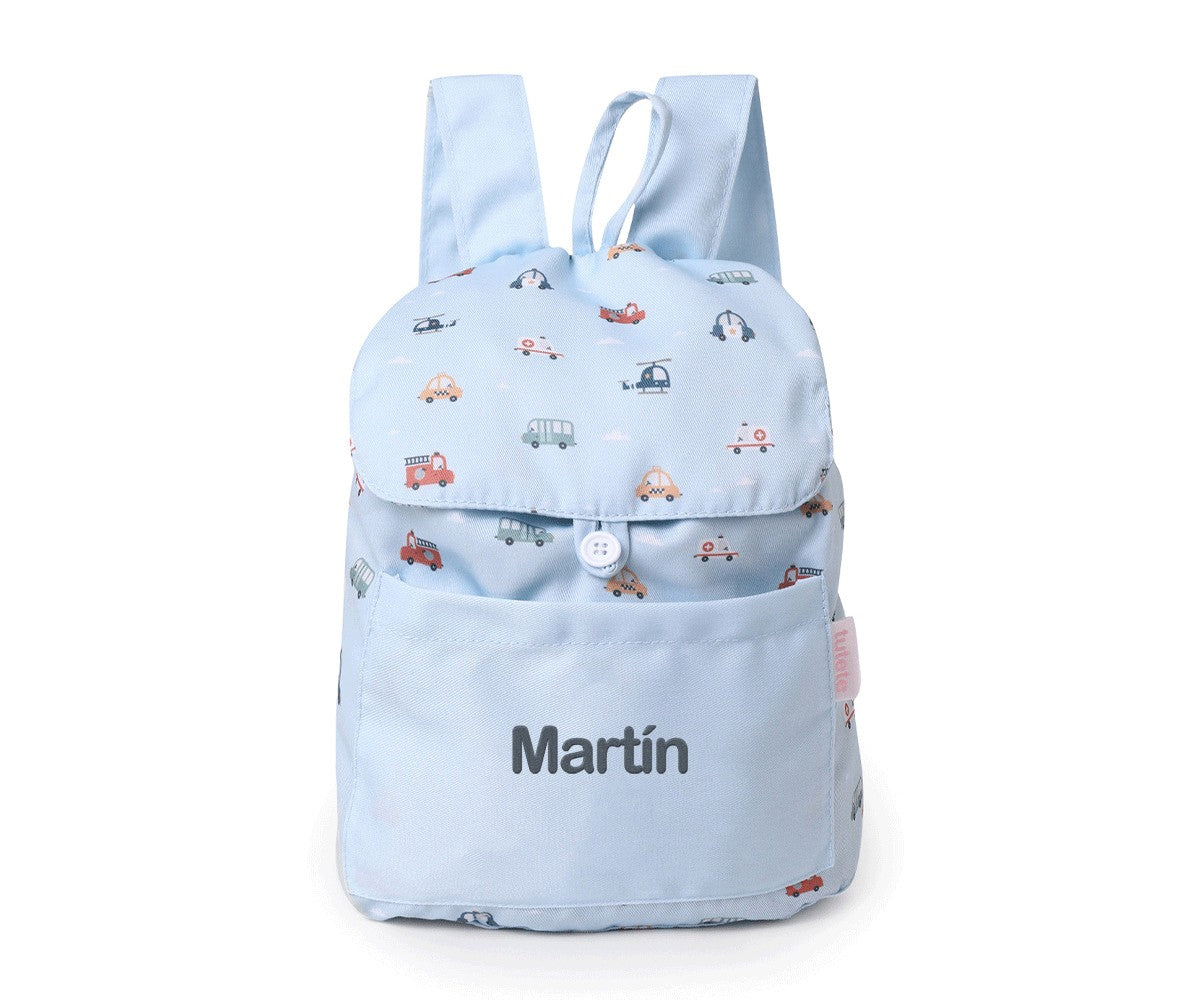 Mochila Pequena Tecido Personalizável Tutete - City Cars