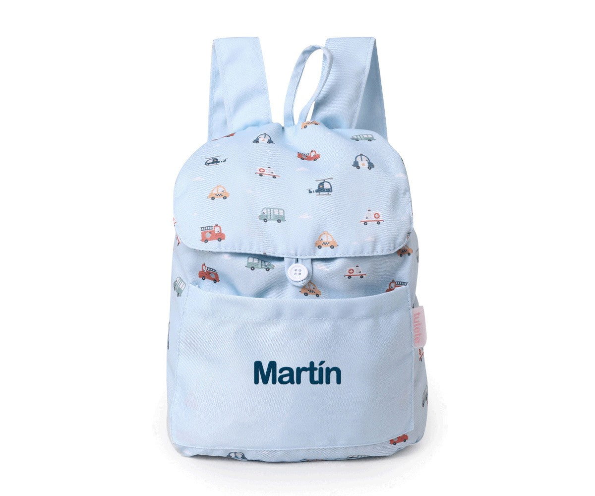 Mochila Pequena Tecido Personalizável Tutete - City Cars