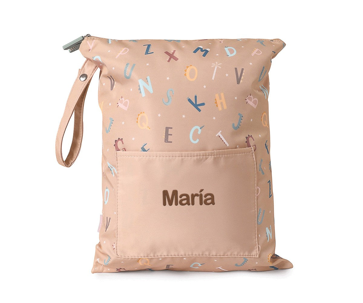 Bolsa Impermeável Grande Personalizável Tutete - Funny Letters