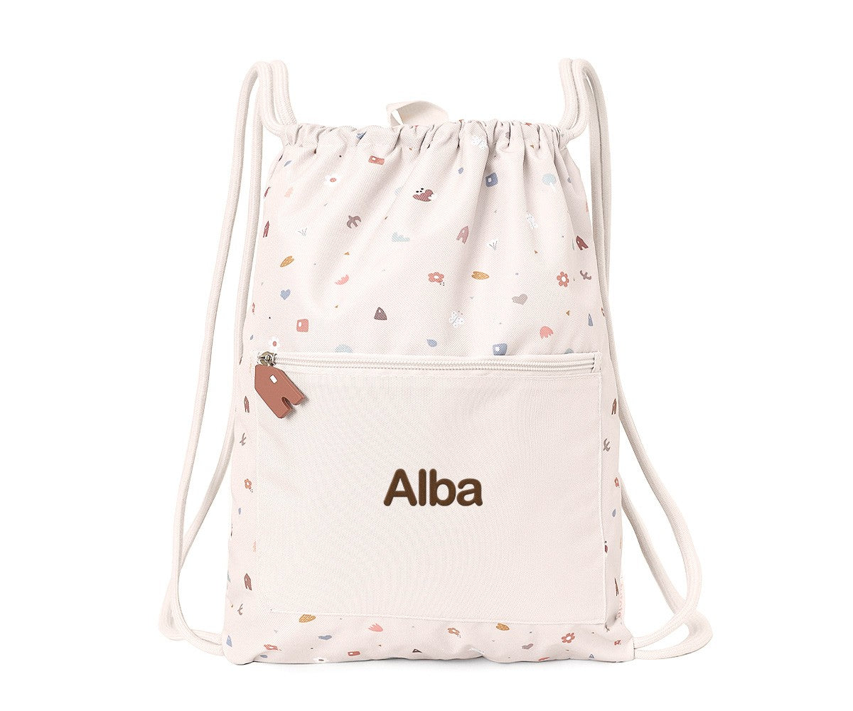 Mochila Saco Impermeável Personalizável Tutete - Geometric Nature