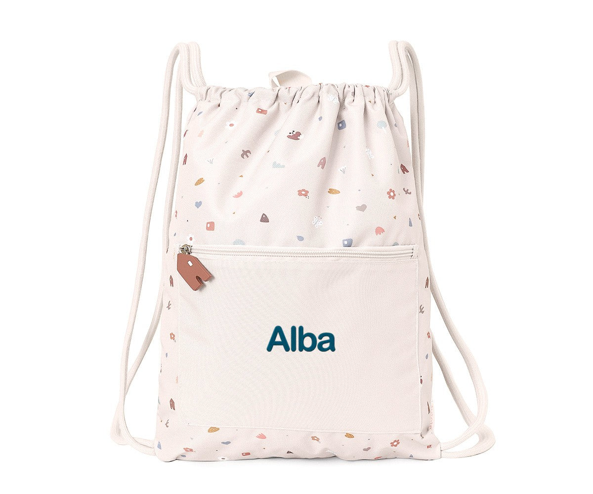Mochila Saco Impermeável Personalizável Tutete - Geometric Nature