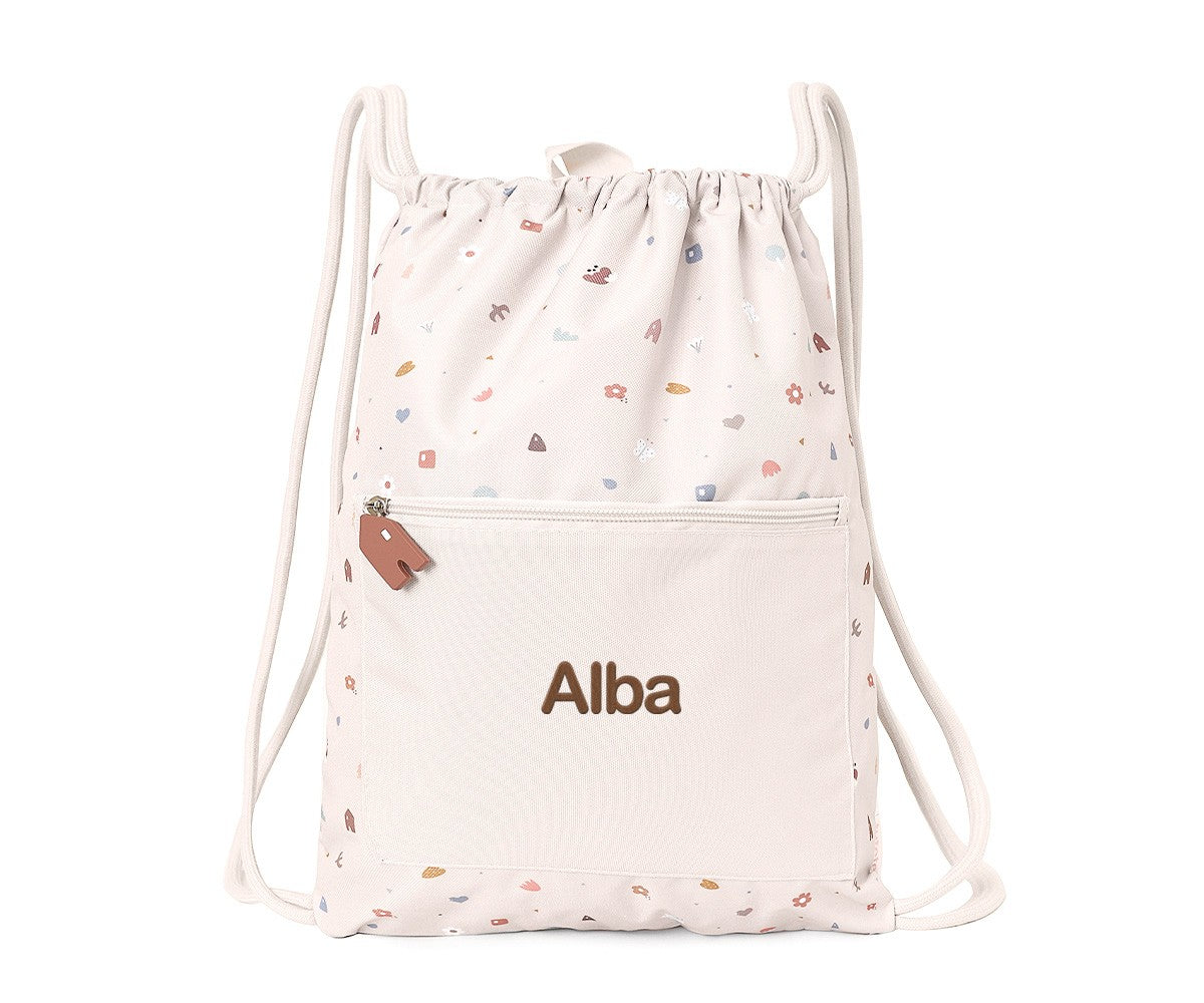 Mochila Saco Impermeável Personalizável Tutete - Geometric Nature