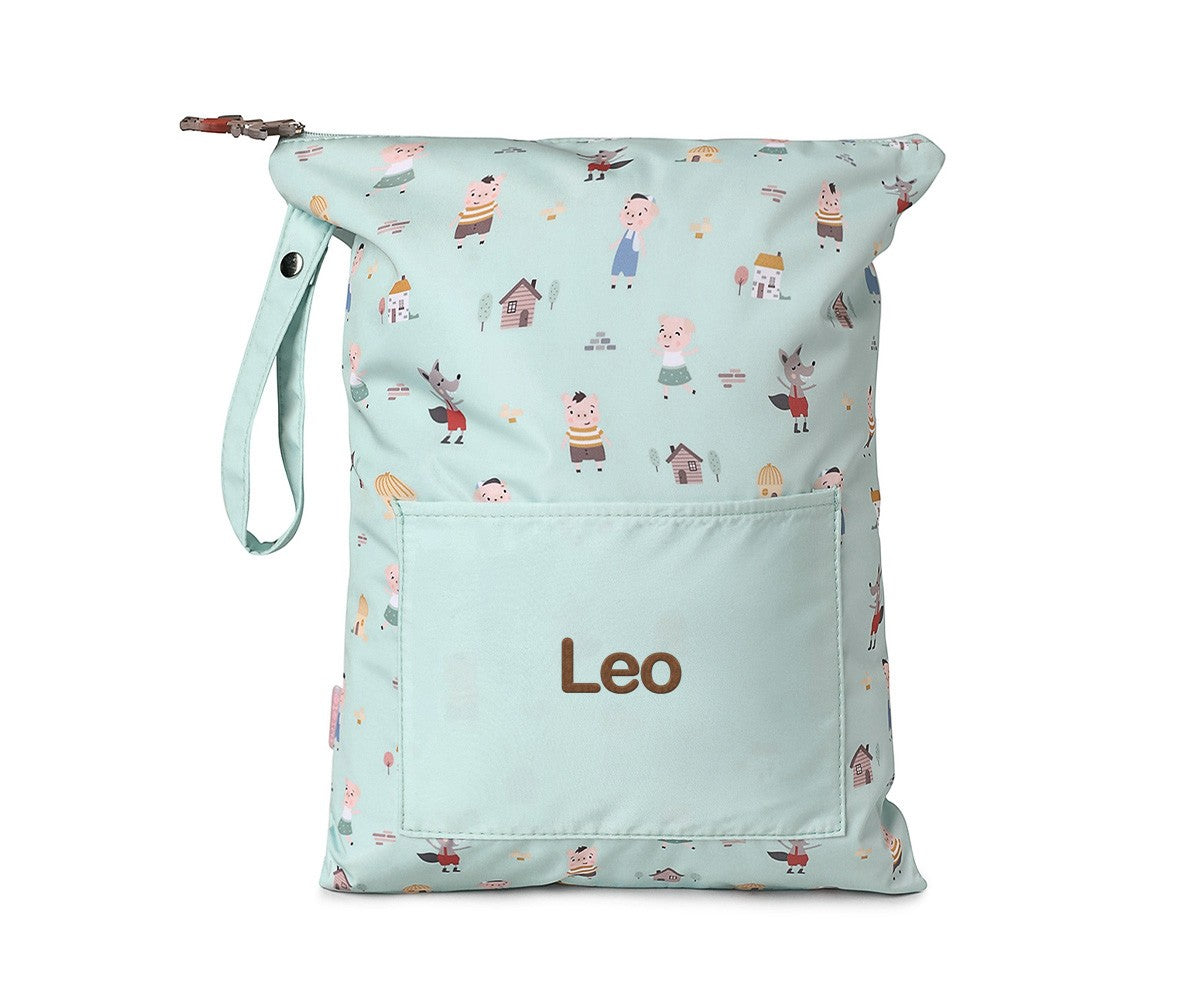 Bolsa Impermeável Grande Personalizável Tutete - The Three Little Pigs