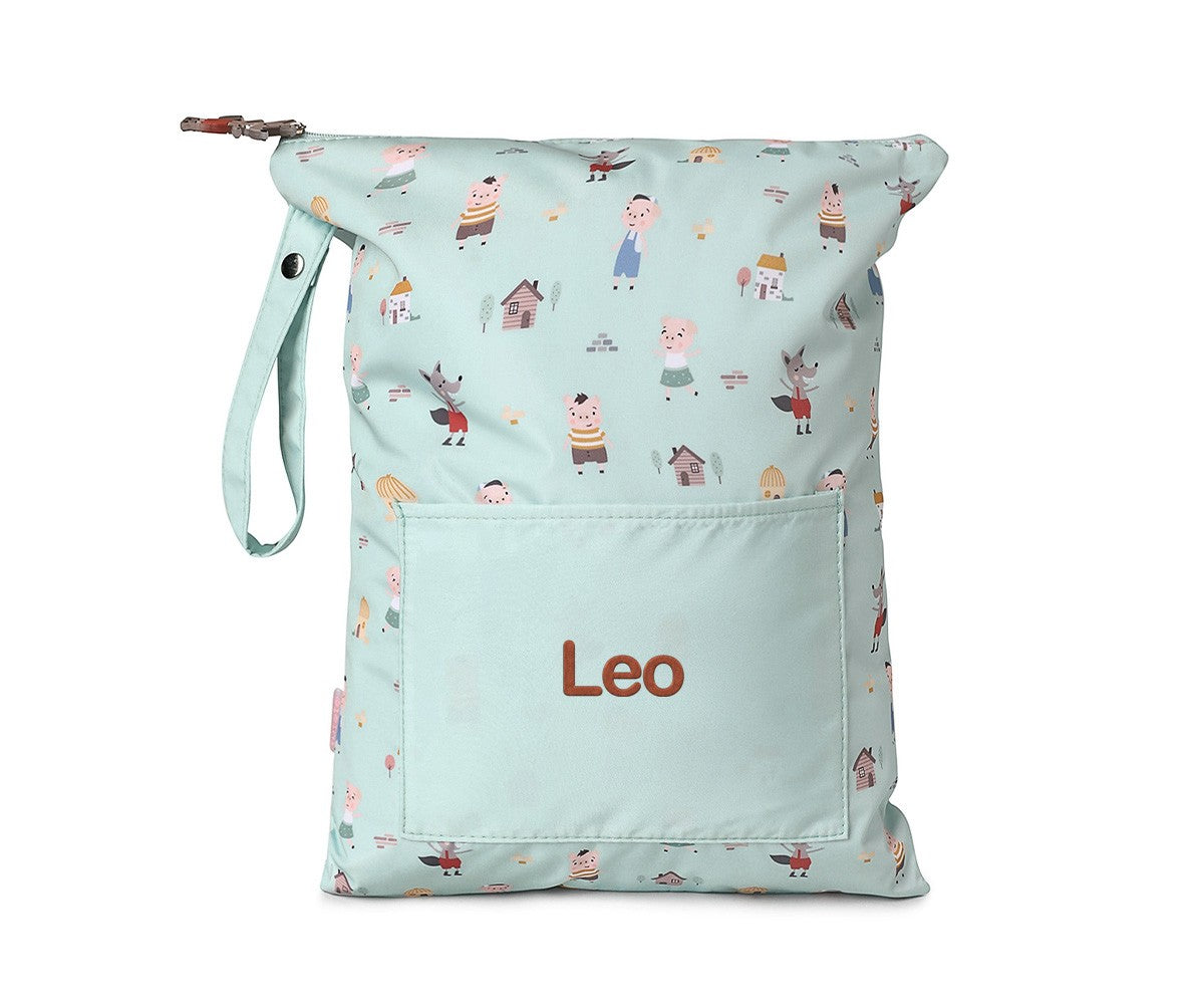 Bolsa Impermeável Grande Personalizável Tutete - The Three Little Pigs