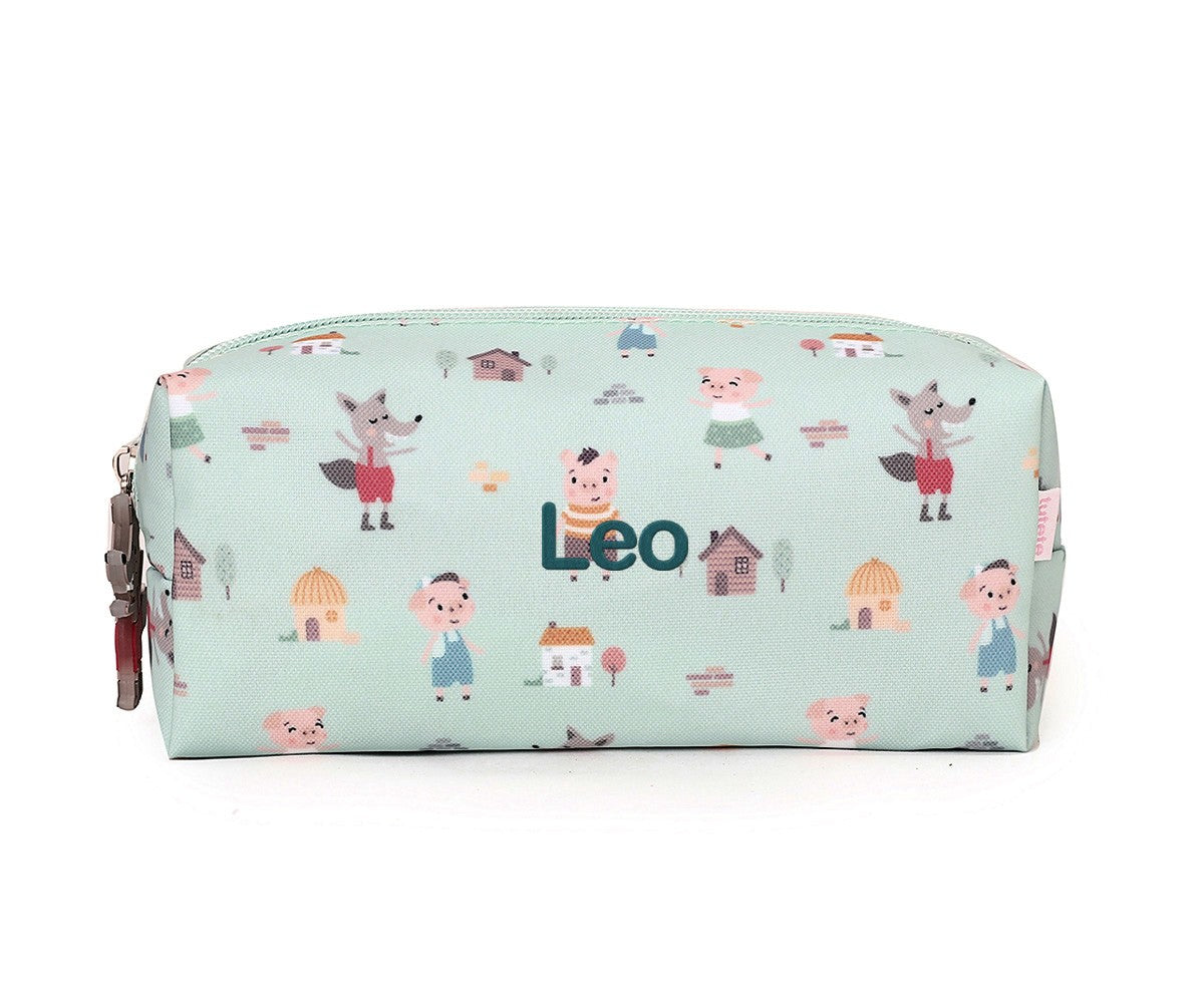 Estojo Escolar Personalizável Tutete - The Three Little Pigs