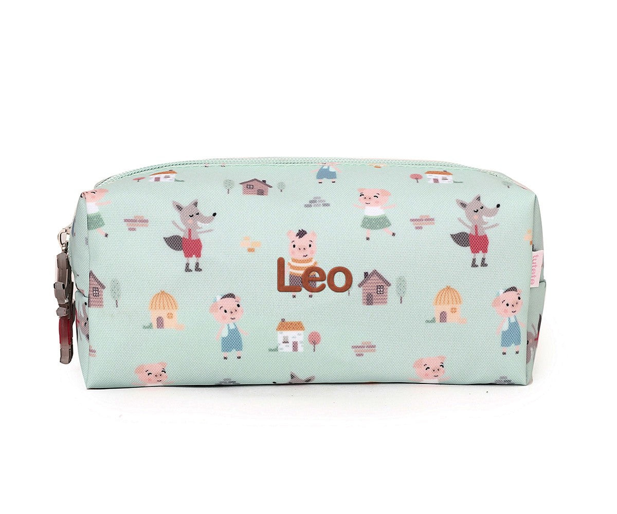Estojo Escolar Personalizável Tutete - The Three Little Pigs