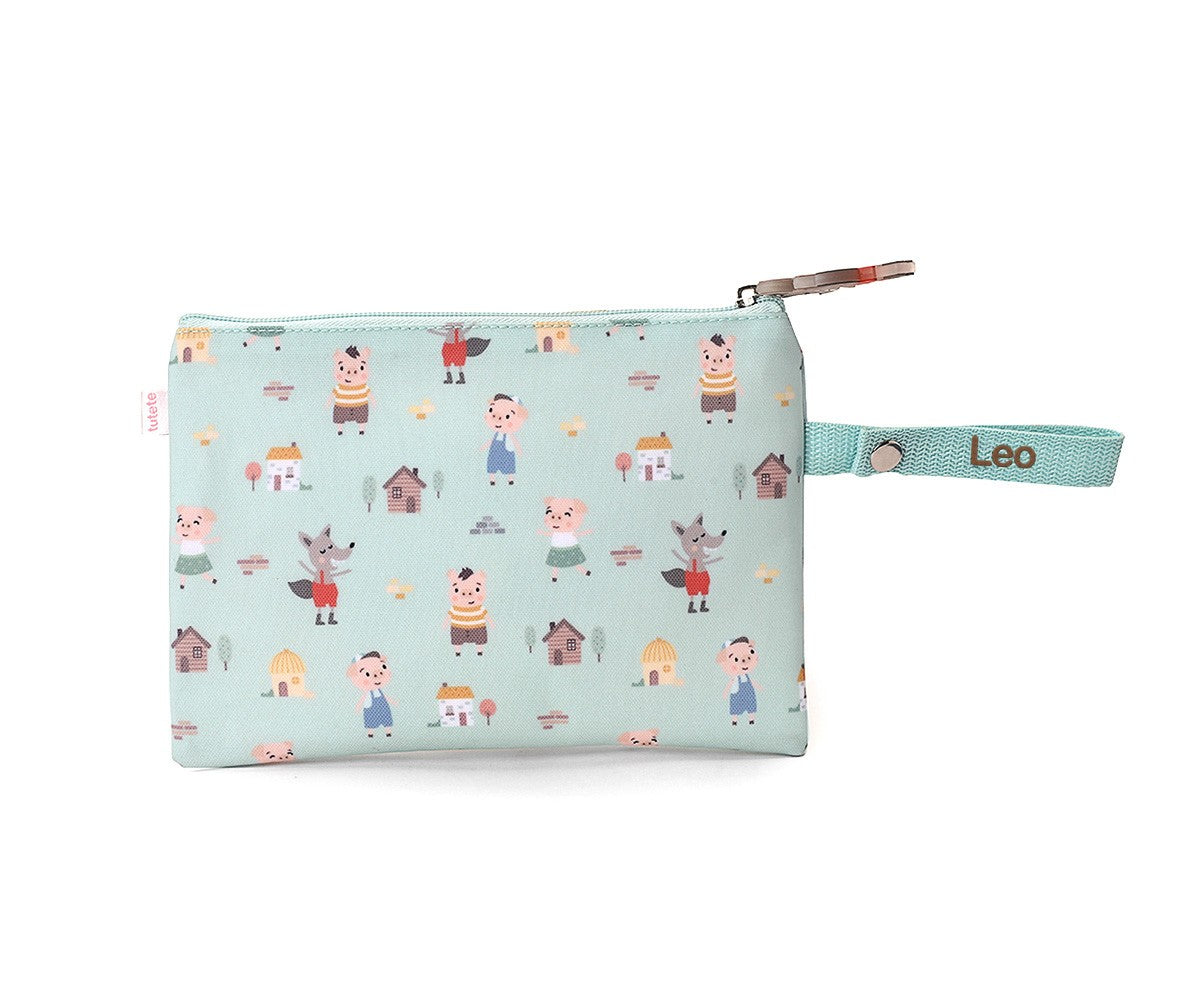 Bolsa Sanduíche Personalizável Tutete - The Three Little Pigs
