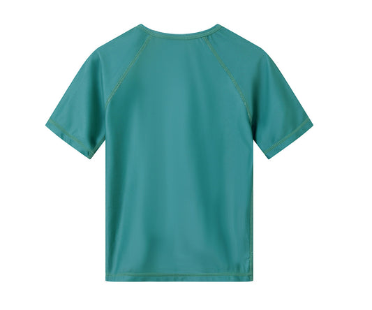 Camisola de Proteção Solar Monnëka Whale Teal